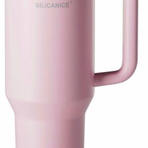 Silicanice Pink Tumbler with Handle